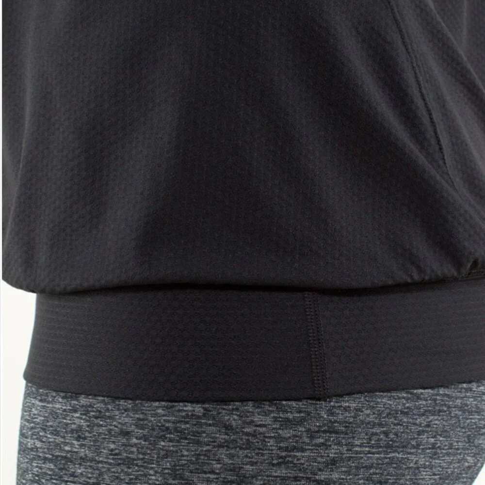 LULULEMON No Limits Tank Black/Midnight Iris Multi